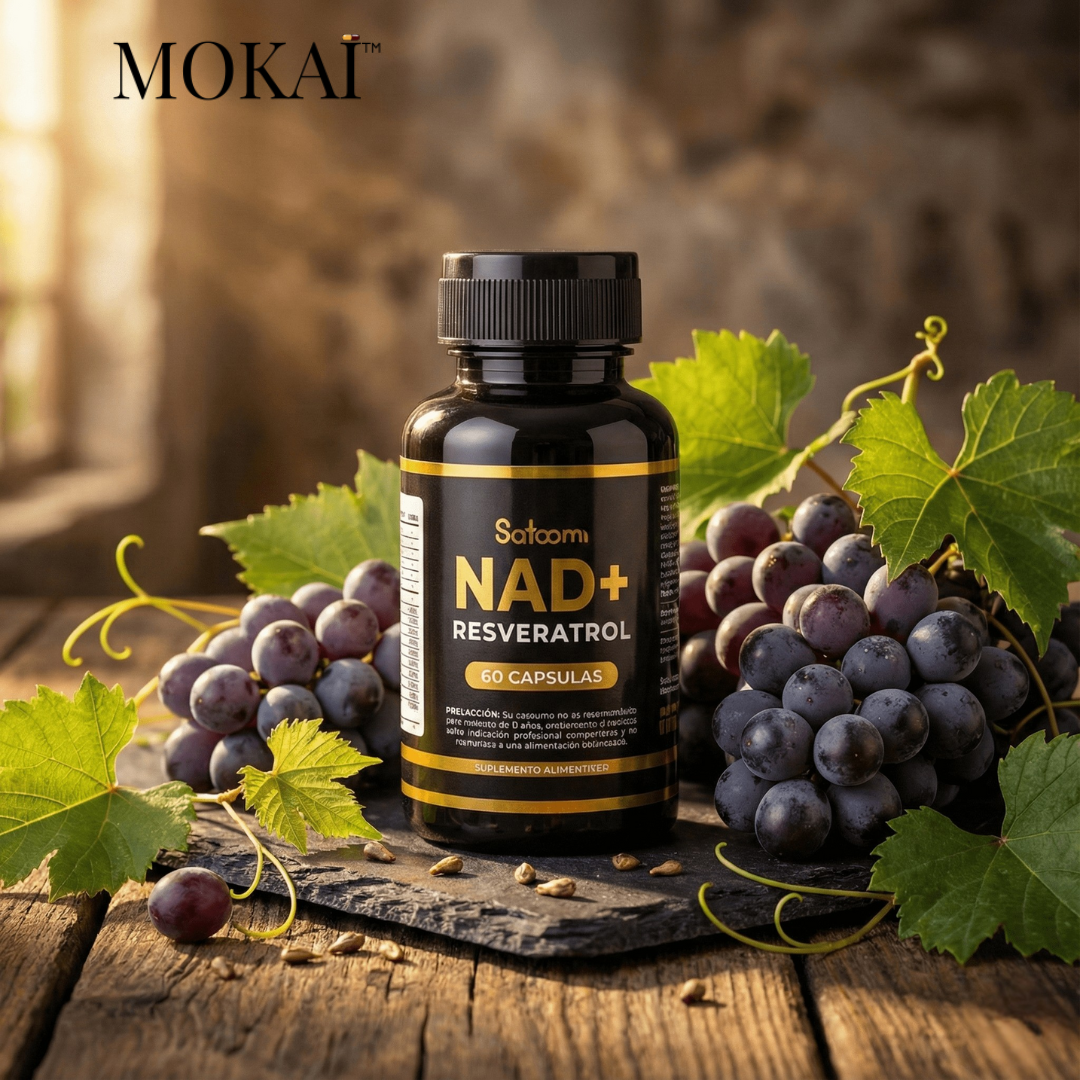 Satoomi™ Resveratrol + NAD+ Complex (60 Cápsulas)